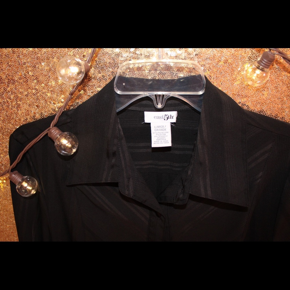 East 5th Long sleeve button blouse